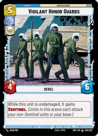 {SW-C}Vigilant Honor Guards (048/252) [Spark of Rebellion]