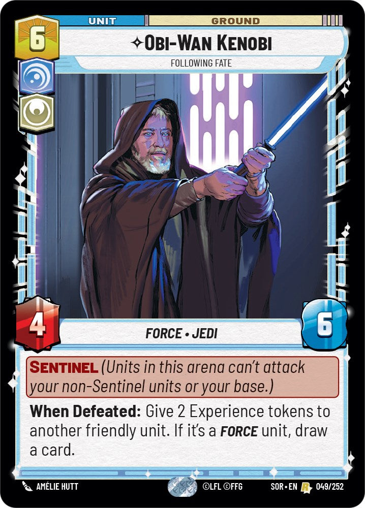 {SW-R} Obi-Wan Kenobi - Following Fate (049/252) [Spark of Rebellion]