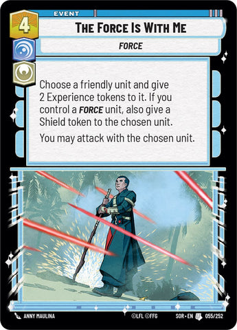 {SW-C}The Force is With Me (055/252) [Spark of Rebellion]