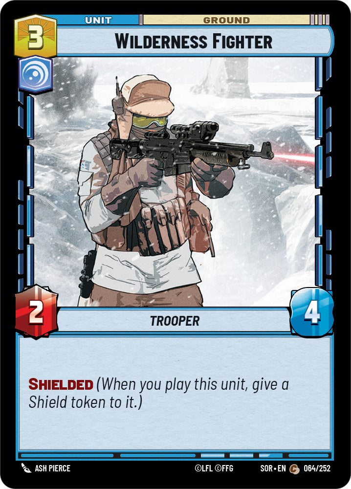 {SW-C}Wilderness Fighter (064/252) [Spark of Rebellion]
