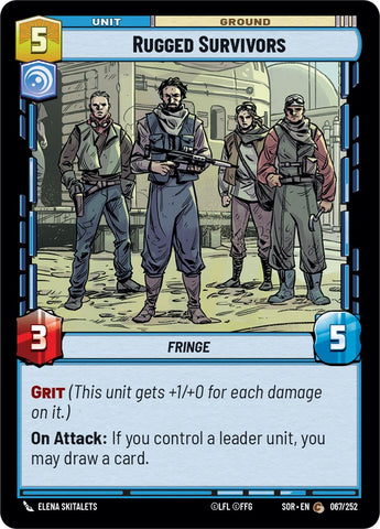 {SW-C}Rugged Survivors (067/252) [Spark of Rebellion]