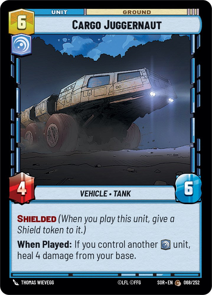 {SW-C}Cargo Juggernaut (068/252) [Spark of Rebellion]