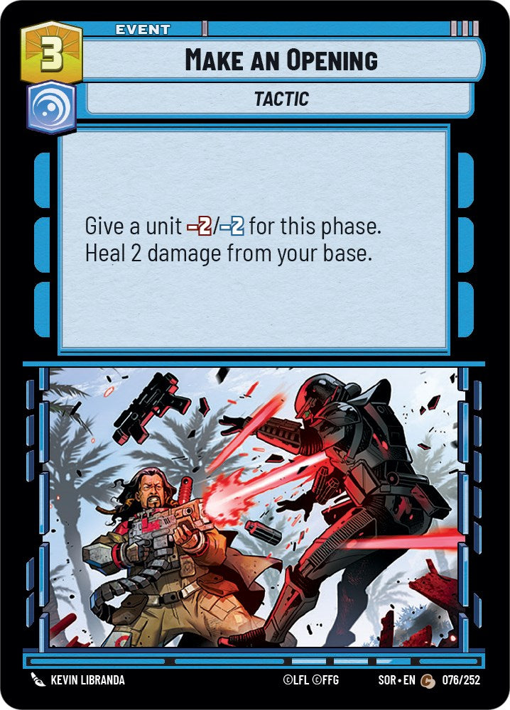 {SW-C} Make An Opening (076/252) [Spark of Rebellion]