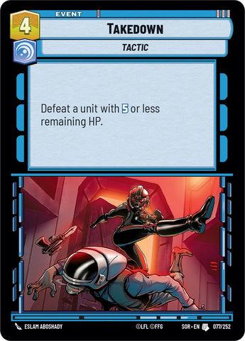 {SW-C}Takedown (077/252) [Spark of Rebellion]