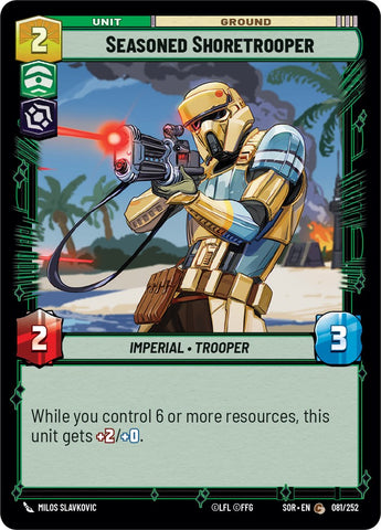 {SW-R}Seasoned Shoretrooper (081/252) [Spark of Rebellion]