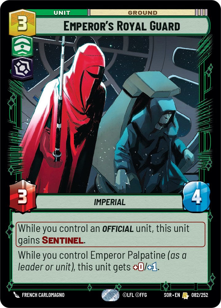 {SW-R}Emperor's Royal Guard (082/252) [Spark of Rebellion]