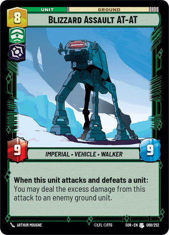 {SW-C}Blizzard Assault AT-AT (088/252) [Spark of Rebellion]