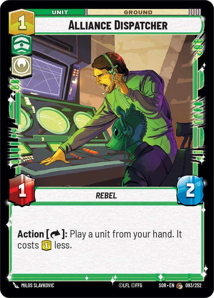 {SW-C} Alliance Dispatcher (093/252) [Spark of Rebellion]