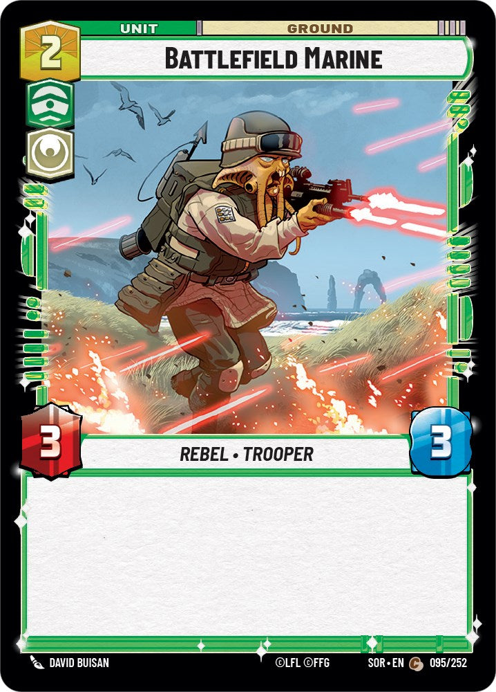 {SW-C} Battlefield Marine (095/252) [Spark of Rebellion]