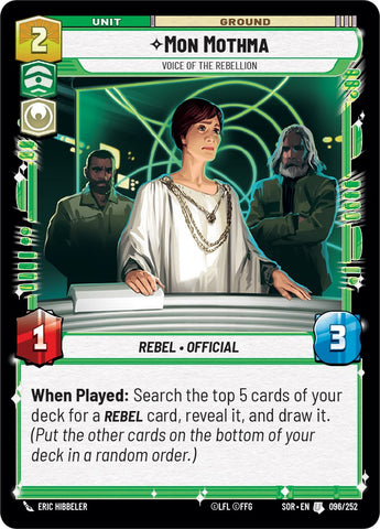{SW-C}Mon Mothma - Voice of the Rebellion (096/252) [Spark of Rebellion]