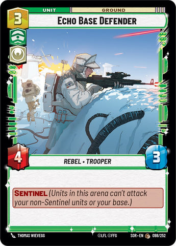 {SW-C}Echo Base Defender (098/252) [Spark of Rebellion]