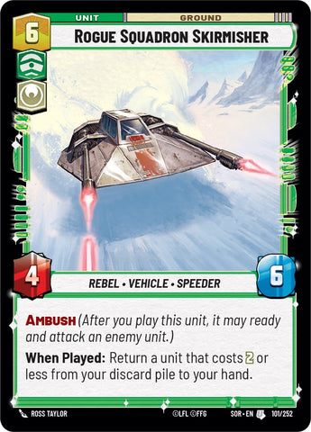 {SW-C}Rogue Squadron Skirmisher (101/252) [Spark of Rebellion]