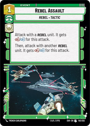 {SW-C}Rebel Assault (103/252) [Spark of Rebellion]