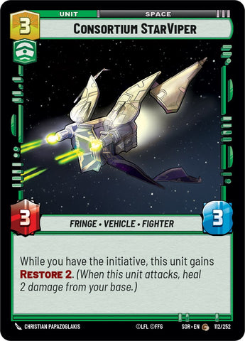 {SW-C}Consortium StarViper (112/252) [Spark of Rebellion]