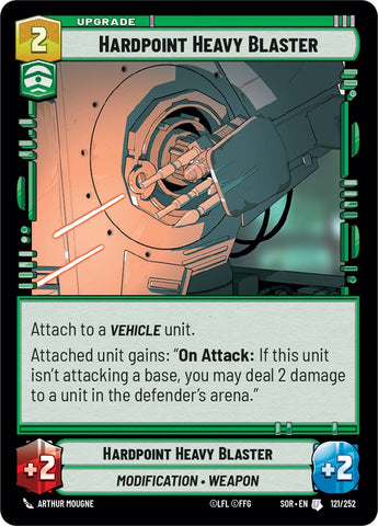 {SW-C}Hardpoint Heavy Blaster (121/252) [Spark of Rebellion]