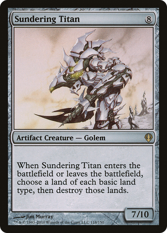 {R} Sundering Titan [Archenemy][ARC 118]