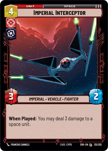 {SW-C}Imperial Interceptor (132/252) [Spark of Rebellion]