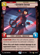 {SW-R}Seventh Sister - Implacable Inquisitor (133/252) [Spark of Rebellion]