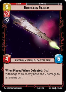 {SW-C}Ruthless Raider (134/252) [Spark of Rebellion]