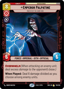 {SW-R}Emperor Palpatine - Master of the Dark Side (135/252) [Spark of Rebellion]