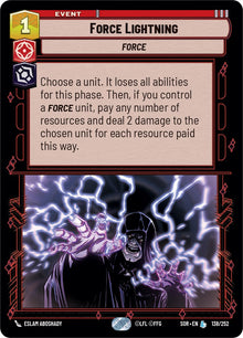 {SW-R}Force Lightning (138/252) [Spark of Rebellion]