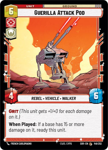 {SW-C}Guerilla Attack Pod (148/252) [Spark of Rebellion]