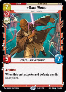 {SW-R}Mace Windu - Party Crasher (149/252) [Spark of Rebellion]