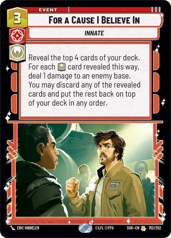 {SW-R}For A Cause I Believe In (152/252) [Spark of Rebellion]