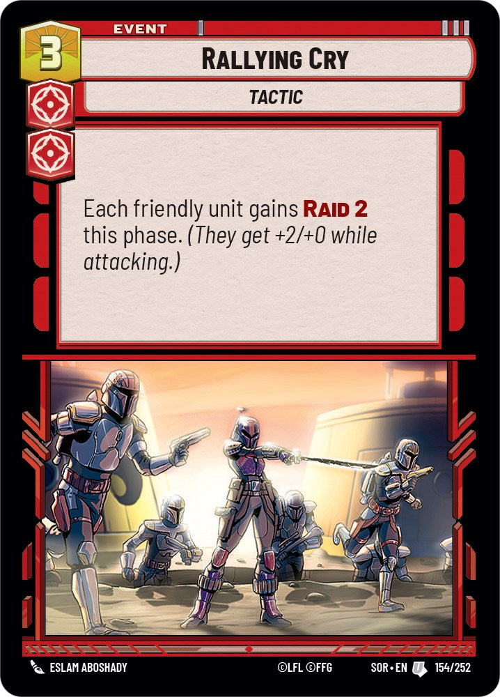 {SW-C}Rallying Cry (154/252) [Spark of Rebellion]