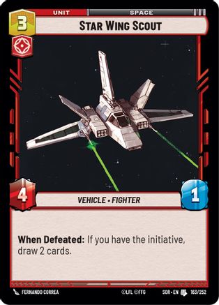 {SW-C} Star Wing Scout (163/252) [Spark of Rebellion]