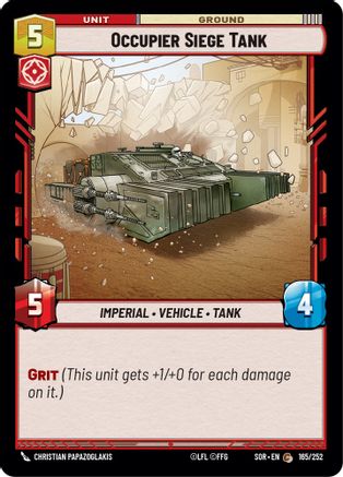 {SW-C} Occupier Siege Tank (165/252) [Spark of Rebellion]