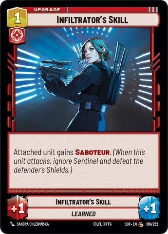 {SW-C}Infiltrator's Skill (166/252) [Spark of Rebellion]