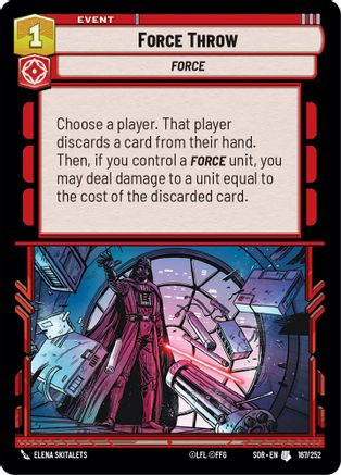 {SW-C}Force Throw (167/252) [Spark of Rebellion]