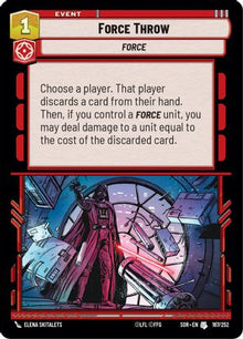 {SW-C}Force Throw (167/252) [Spark of Rebellion]