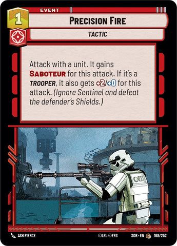 {SW-C}Precision Fire (168/252) [Spark of Rebellion]