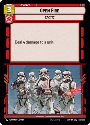 {SW-C}Open Fire (172/252) [Spark of Rebellion]