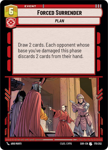 {SW-C}Forced Surrender (175/252) [Spark of Rebellion]