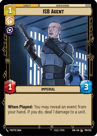 {SW-C}ISB Agent (176/252) [Spark of Rebellion]