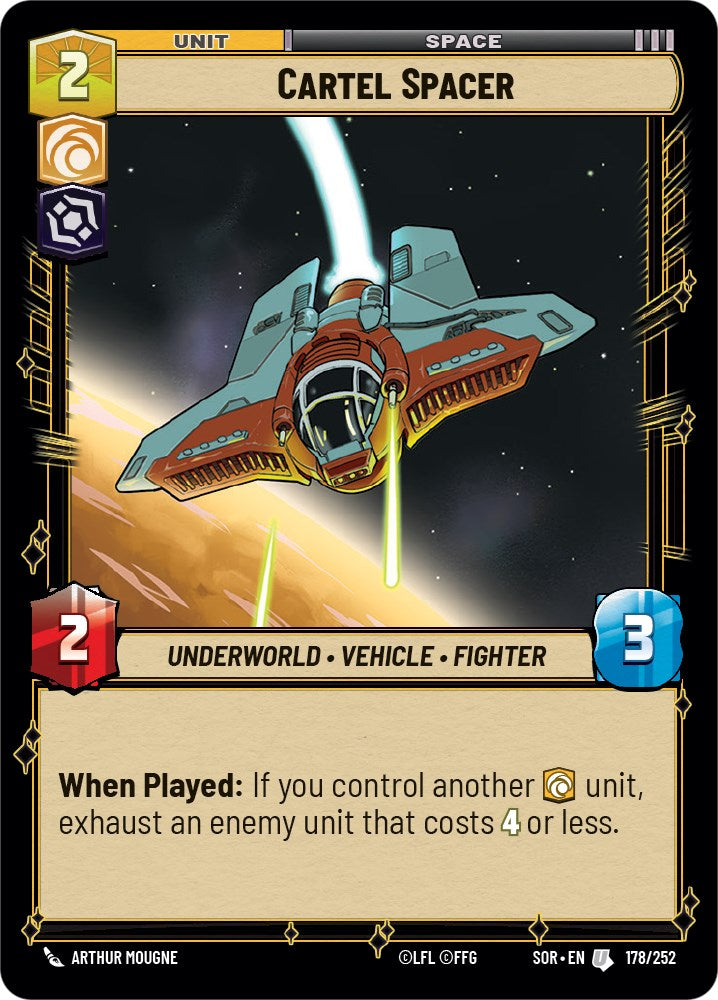 {SW-C}Cartel Spacer (178/252) [Spark of Rebellion]