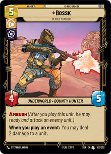 {SW-C}Bossk - Deadly Stalker (182/252) [Spark of Rebellion]