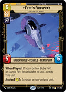 {SW-R}Fett's Firespray - Pursuing the Bounty (184/252) [Spark of Rebellion]