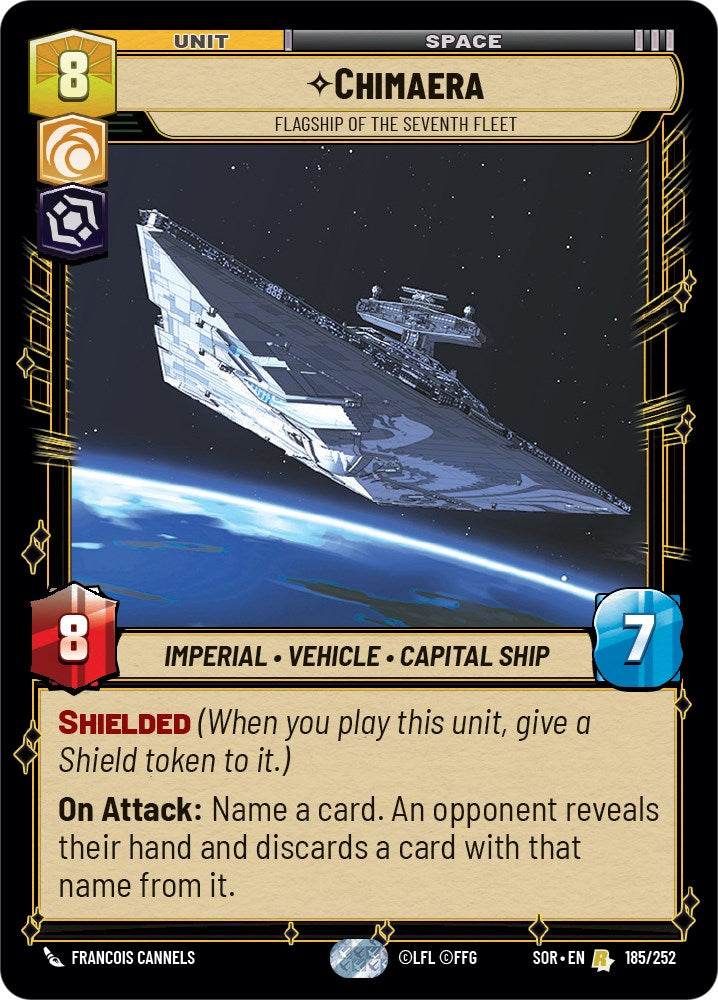 {SW-R}Chimaera - Flagship of the Seventh Fleet (185/252) [Spark of Rebellion]