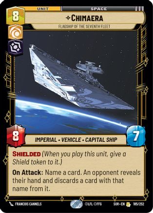 {SW-R} Chimaera - Flagship of the Seventh Fleet (185/252) [Spark of Rebellion]