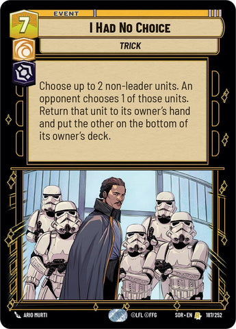 {SW-R}I Had No Choice (187/252) [Spark of Rebellion]