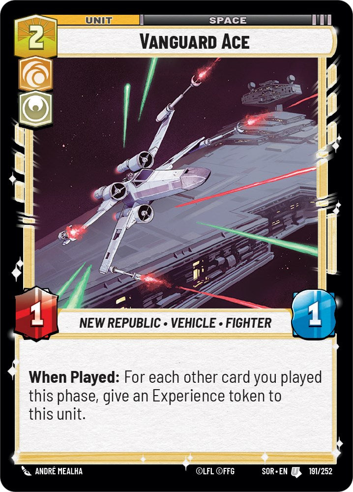 {SW-C}Vanguard Ace (191/252) [Spark of Rebellion]