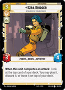 {SW-C}Ezra Bridger - Resourceful Troublemaker (192/252) [Spark of Rebellion]