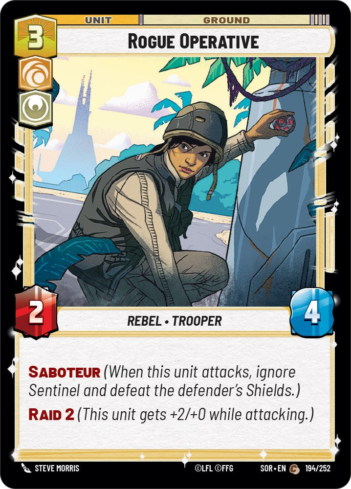 {SW-C} Rogue Operative (194/252) [Spark of Rebellion]