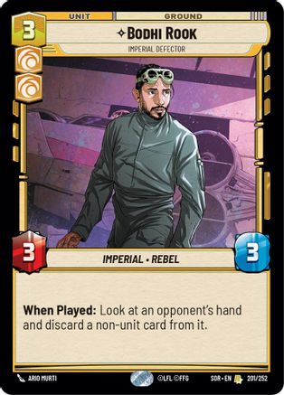 {SW-R} Bodhi Rook - Imperial Defector (201/252) [Spark of Rebellion]