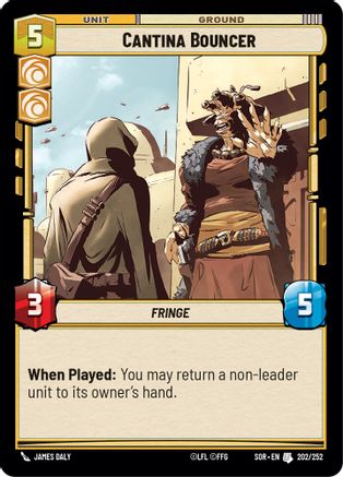 {SW-C} Cantina Bouncer (202/252) [Spark of Rebellion]
