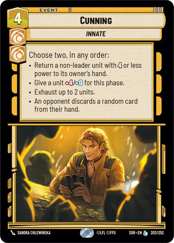 {SW-R}Cunning (203/252) [Spark of Rebellion]